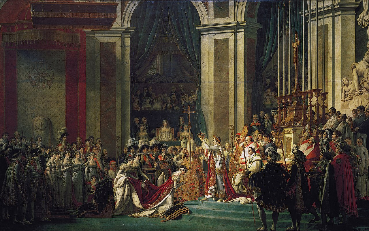 Le Sacre de NapolÃ©on - Louvre Museum