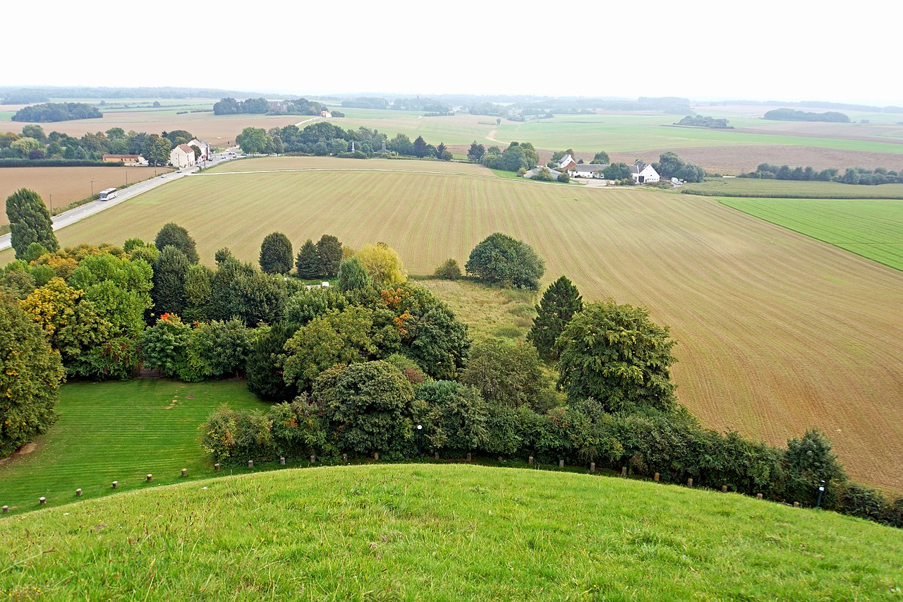 View of plains of Waterloo